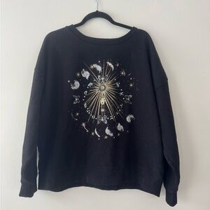 Lucky Brand Celestial Graphic Sweatshirt